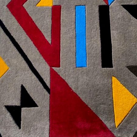 Handmade Modern Wool Area Rug